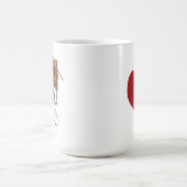 Mug Saint Valentin amour clé de mon coeur (Centre)