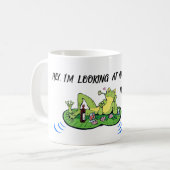 Mug Saint Valentin Amour drôle Baiser Frog (Devant gauche)