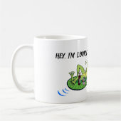 Mug Saint Valentin Amour drôle Baiser Frog (Gauche)