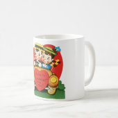Mug Saint-Valentin antique (Devant droit)