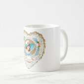 Mug Saint-Valentin antique (Devant droit)