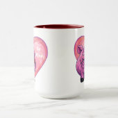 Mug Saint Valentin au cochon (Centre)