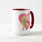 Mug Saint-Valentin au poulet (Devant droit)