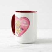 Mug Saint-Valentin au poulet (Devant gauche)
