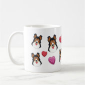 Mug Saint Valentin Berger allemand mignon Amoureux des (Gauche)
