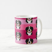 Mug Saint Valentin Bernese Mountain Dog (Devant droit)