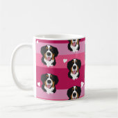 Mug Saint Valentin Bernese Mountain Dog (Gauche)