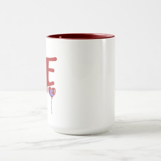 Mug Saint-Valentin Boug cadeau, mignonne Be Mine Cup (Centre)