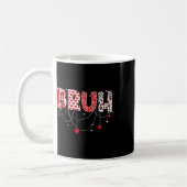 Mug Saint-Valentin Bruh Funny Mème Frère Salutation Te (Gauche)
