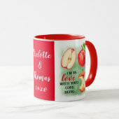 Mug Saint-Valentin cadeaux de la Saint-Valentin gardez (Devant droit)