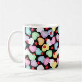 Mug Saint Valentin Candy Hearts Motif (Gauche)