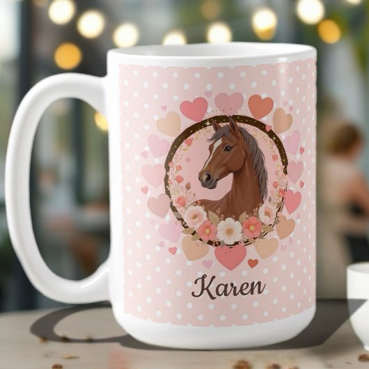 Mug Saint-Valentin Cheval