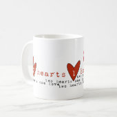 Mug Saint-Valentin Cœur (Devant gauche)