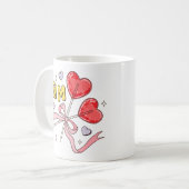 Mug Saint Valentin Coeur Lollipop (Devant gauche)