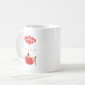 Mug Saint Valentin Coeurs mignons Sucres Nounours (Devant gauche)