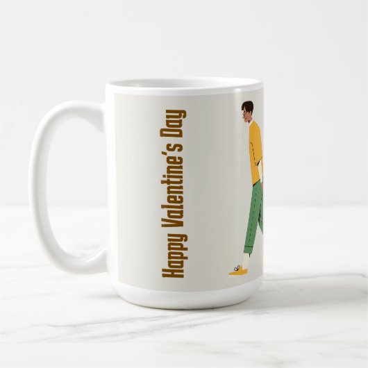 Mug Saint Valentin Couple (Gauche)