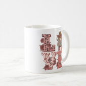 Mug Saint Valentin Cowboy Gnome (Devant droit)