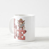 Mug Saint Valentin Cowboy Gnome (Devant gauche)
