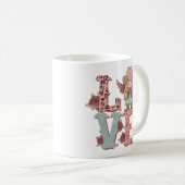 Mug Saint Valentin Cowgirl Love (Devant droit)
