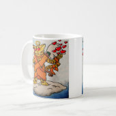 Mug Saint Valentin Cupid's Love Cat (Devant gauche)