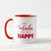 Mug Saint Valentin Cute personnalisée (Gauche)