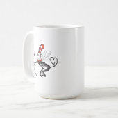 Mug Saint-Valentin de Dr. Seuss | Cupidon le Chat dans (Devant gauche)