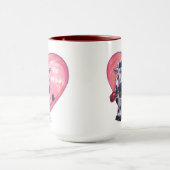 Mug Saint Valentin de la vache (Centre)
