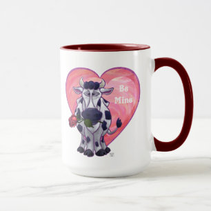 Mug Saint Valentin de la vache