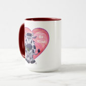 Mug Saint Valentin de la vache (Devant gauche)