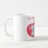 Mug Saint-Valentin des West Highland White Terriers (Gauche)