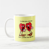 Mug Saint-Valentin drôle (Gauche)