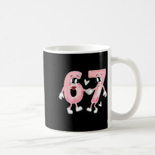Mug Saint-Valentin drôle 6 7 Six Sept Mème Saint-Valen