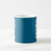 Mug Saint valentin drôle d'échecs volant cœur comme (Centre)