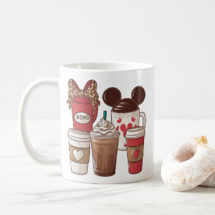 Mug Saint-Valentin Drôle Latte Amateur de Café
