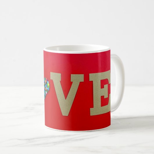 Mug Saint-Valentin ECHO "Love Mug" (Devant droit)