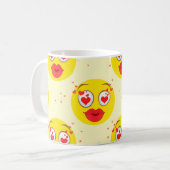 Mug Saint Valentin Emoji (Devant gauche)