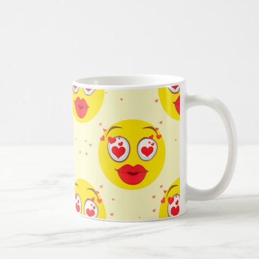 Mug Saint Valentin Emoji (Droite)