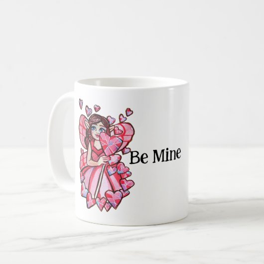 Mug Saint Valentin Fée (Devant gauche)