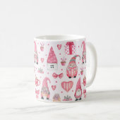 Mug Saint Valentin Gnomes avec coeur (Devant droit)