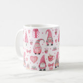 Mug Saint Valentin Gnomes avec coeur (Devant gauche)