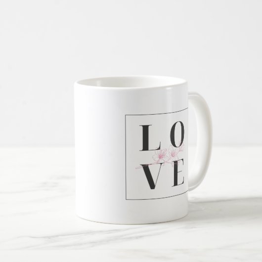 Mug ❤️ Saint Valentin ❤️ Je vous aime (Devant droit)