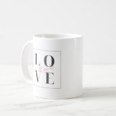 Mug ❤️ Saint Valentin ❤️ Je vous aime (Devant gauche)