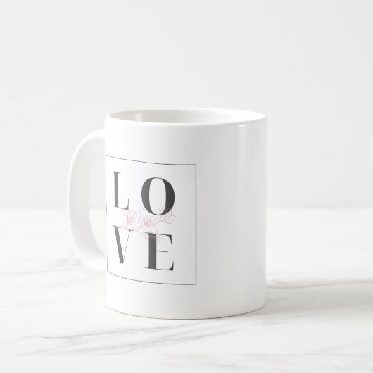 Mug ❤️ Saint Valentin ❤️ Je vous aime (Devant gauche)