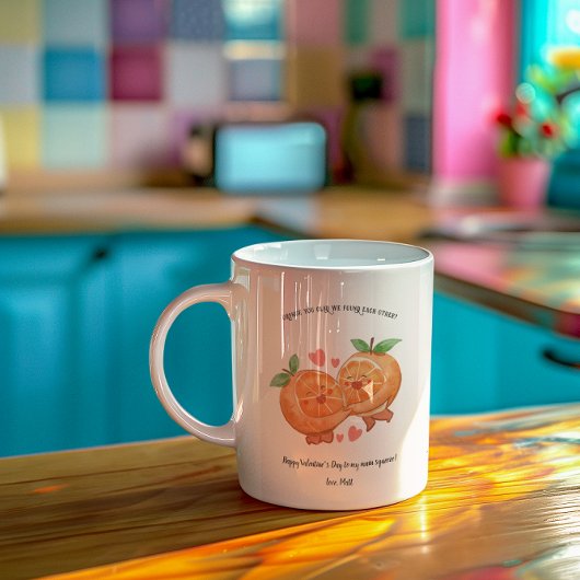 Mug Saint-Valentin Main Squeeze | Personnalisé