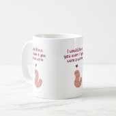 Mug Saint-Valentin Même Si Vous Êtes un Ver (Devant gauche)