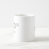 Mug Saint-Valentin Minimaliste Lettering (Centre)