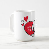 Mug Saint Valentin, Mlle vous (Devant gauche)