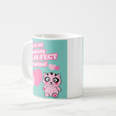 Mug Saint-Valentin parfait Chat mignon Saint-Valentin (Devant gauche)