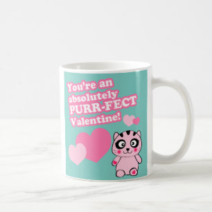 Mug Saint-Valentin parfait Chat mignon Saint-Valentin