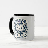 Mug Saint-Valentin - Pawistivement dans l'amour (Devant gauche)